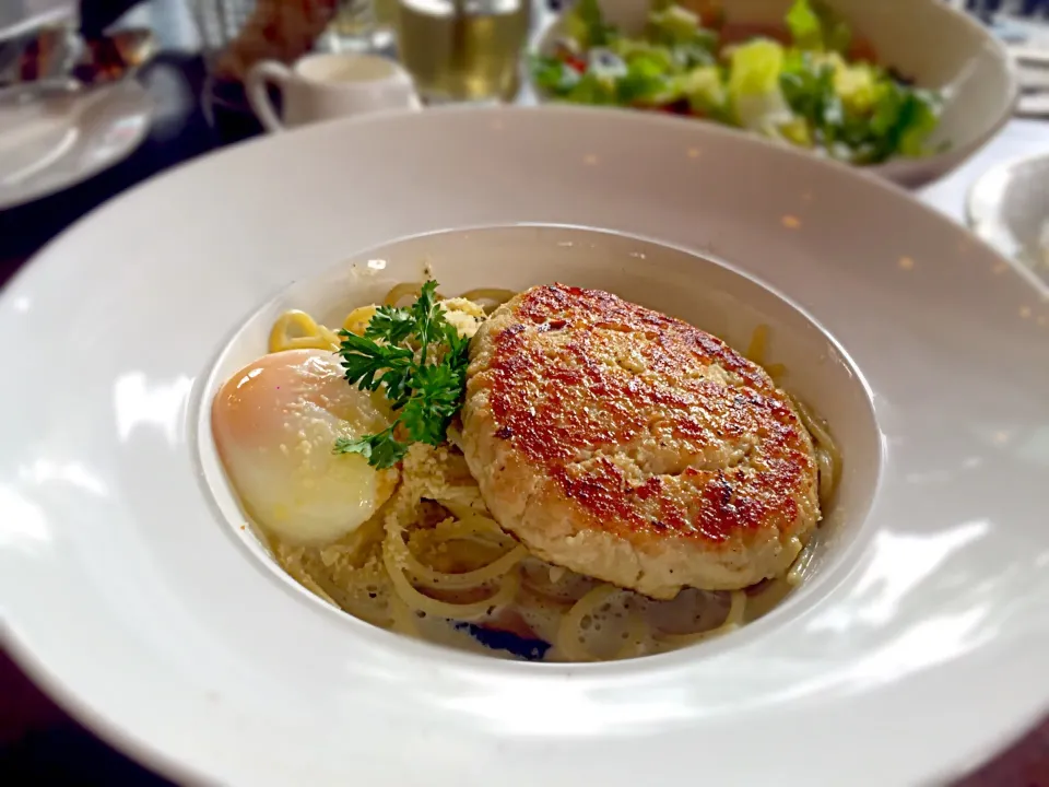 Chicken Patty Spaghetti|Rice Hingさん