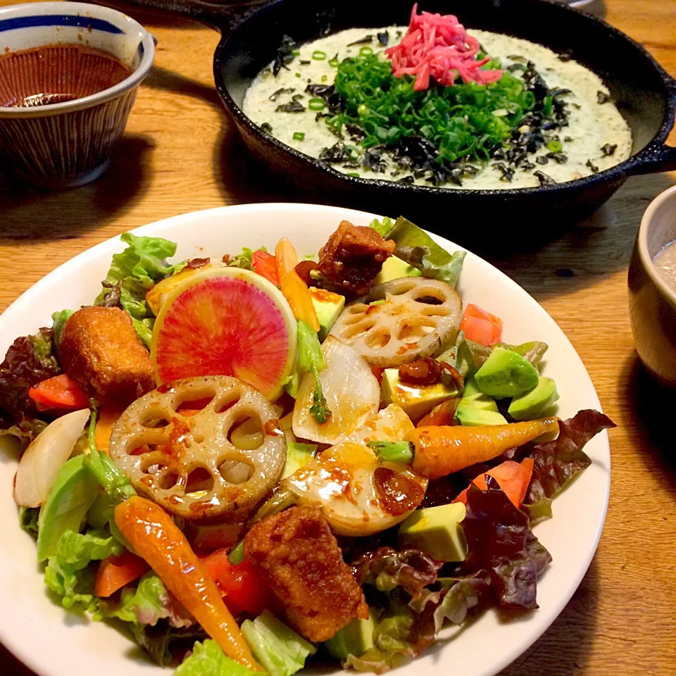 vegan グルテンフリー シュガーフリー
ベジ丼
豆腐と長芋のグラタン|makiko_aさん