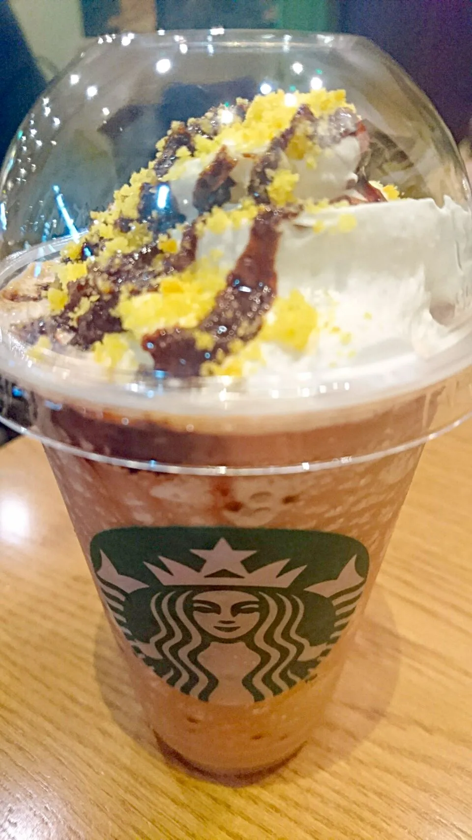 Snapdishの料理写真:チョコラティ バナナ ココ フラペチーノ🍌|じょうさん