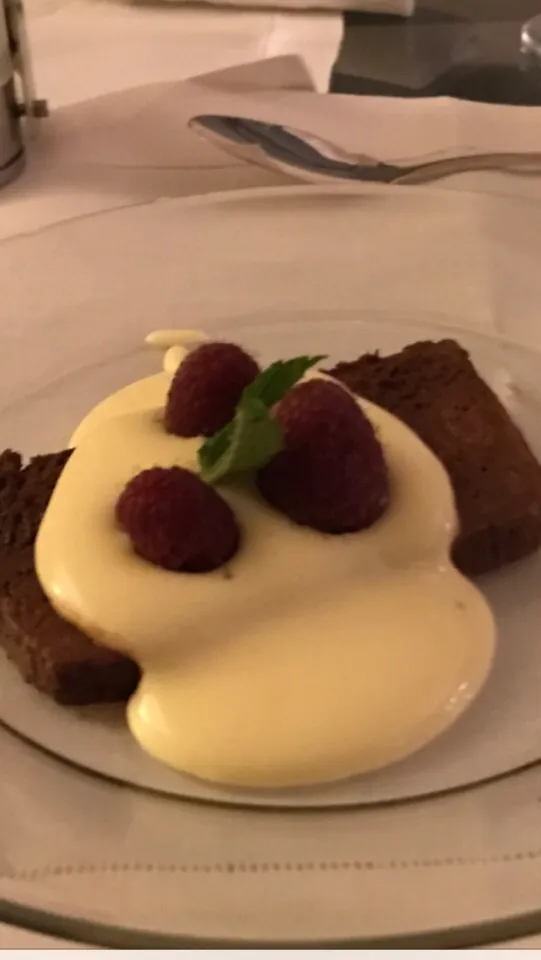 Chocolate Pate with a Champagne Sabayon|Christine pavelkaさん