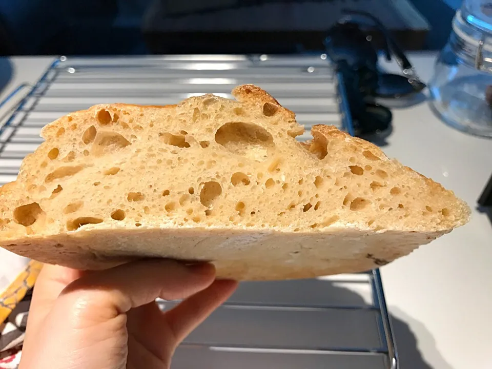 Sourdough #6 (folding during bulk fermentaion, long final proof )|Chocochuさん