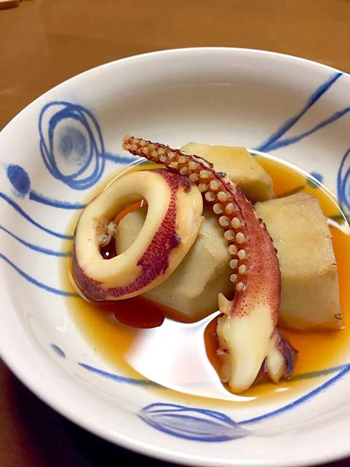 いかと里芋の煮物|ゆみさんさん