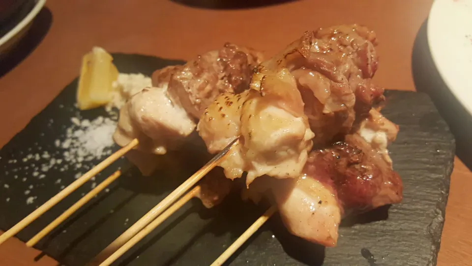 Snapdishの料理写真:鶏の串焼き|しあるさん