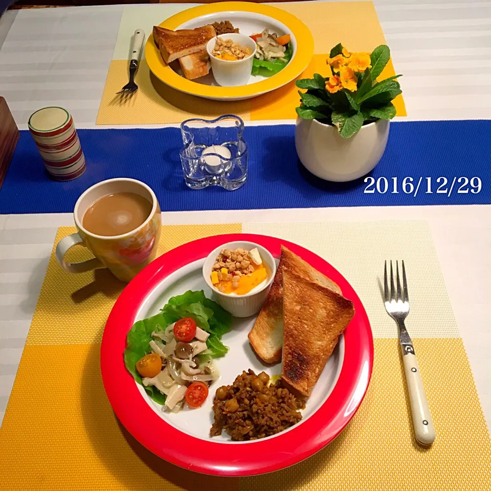 Snapdishの料理写真:朝ごはん 2016・12・29|ローゼルさん