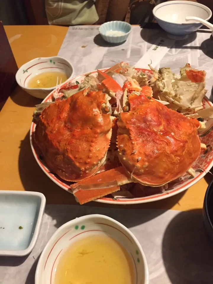 12月29日晩ご飯。旦那さんが明日誕生日なので三朝温泉に旅行🎶
散らかして戦いのあと！！|あやさん