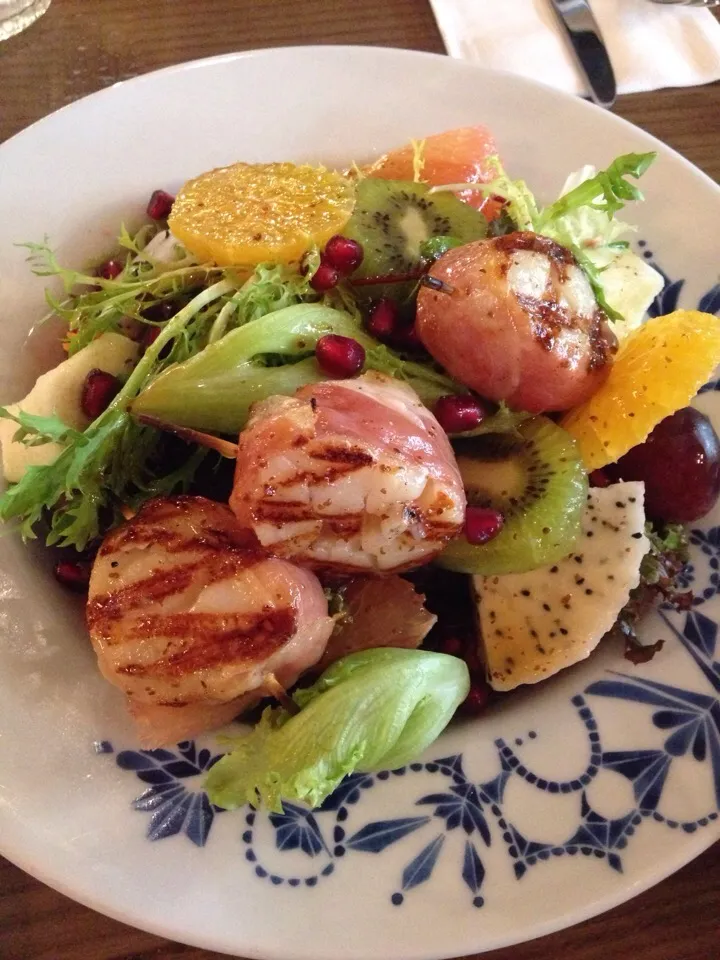 scallops and fruits salad|y.kさん