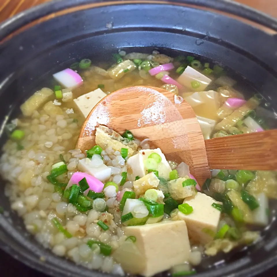 祖谷の蕎麦米雑炊|Naoさん