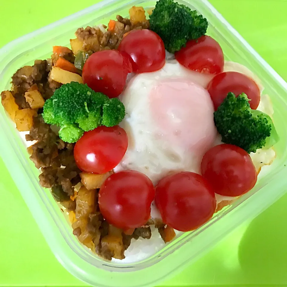 野菜たっぷりドライカレー弁当|0000konaka0000さん