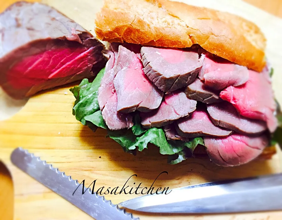 Roast beef sandwich|Masakiさん