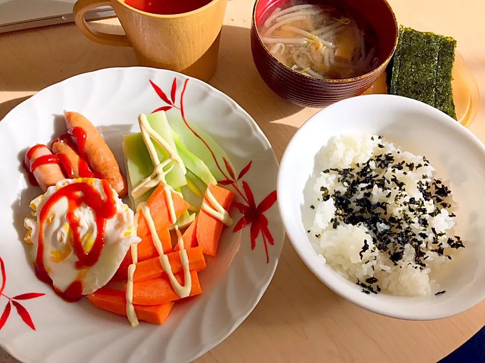 12月30日朝食兼昼食|ばぁさんさん