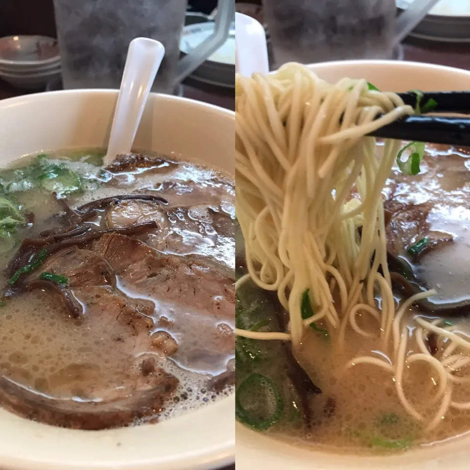 昼食はラーメンにしました。
豪華にチャーシュートッピング。|織友さん