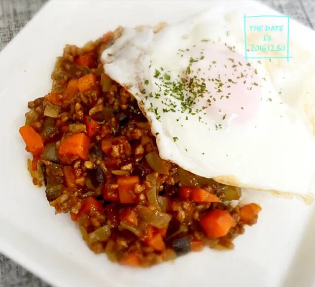 ★☆年末おうちランチ☆★具だくさんなドライカレー♪|さとみさん