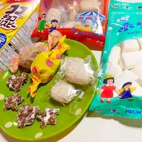 Snapdishの料理写真:EIWAマシュマロとチョコクリスピーでさっくさくクリスピーバー⭐️|masumi♡さん