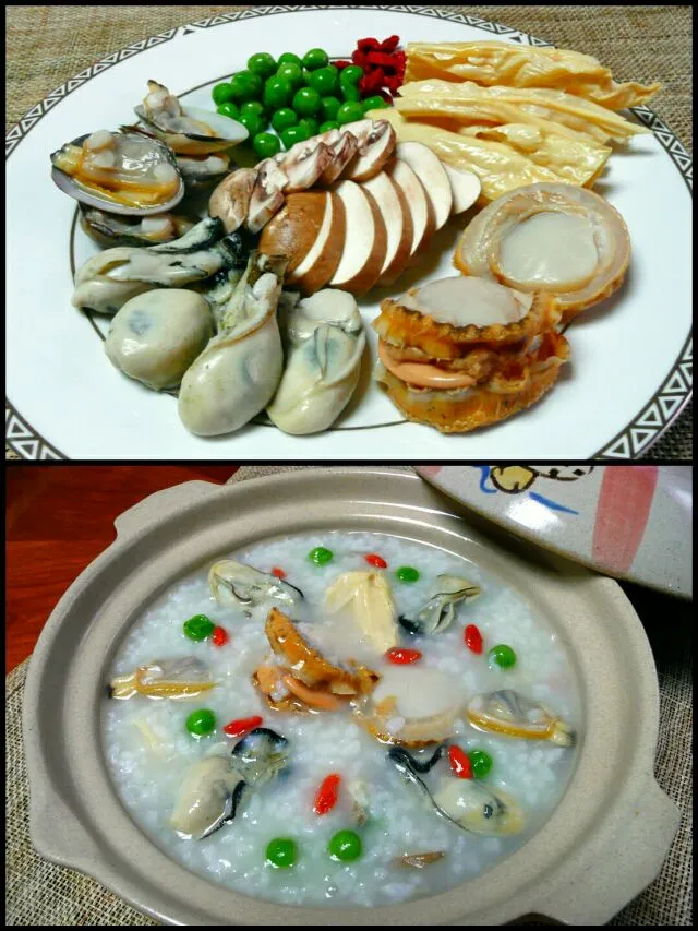 海鲜粥 - seafood congee|steven z.y.さん