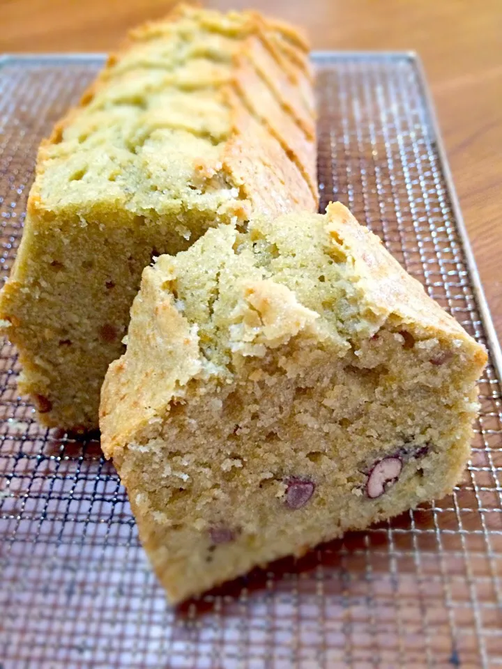 大晦日＊抹茶と小豆のパウンドケーキ🍵|hananoさん