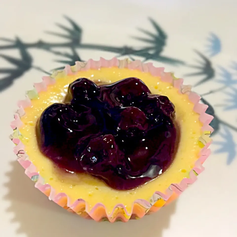 Blueberry Cheesecake Muffin 😍|Lhalaine Joieさん