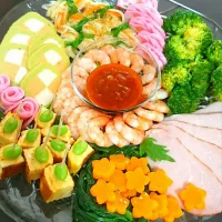 Snapdishの料理写真:Western taste Osechi.(洋風おせちもどき)|Elinoさん