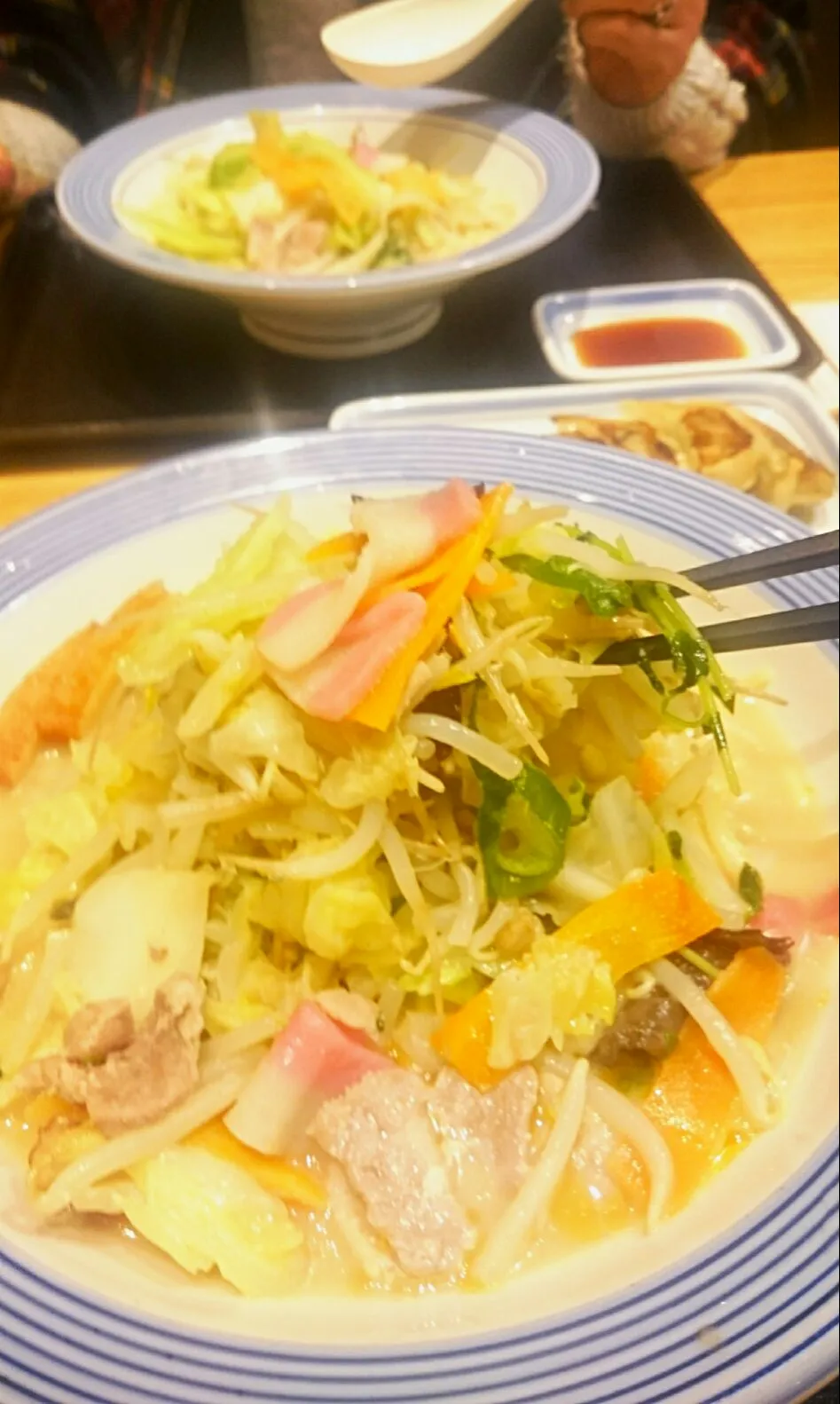 Snapdishの料理写真:野菜たっぷり長崎チャンポン🍜＼(^o^)／|ナムナムさん