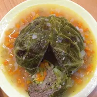 Snapdishの料理写真:まるごとキャベツのシューファルシー|恵子さん