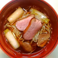 Snapdishの料理写真:年越し鴨南蛮蕎麦　合鴨ローストのせ|うちわさん