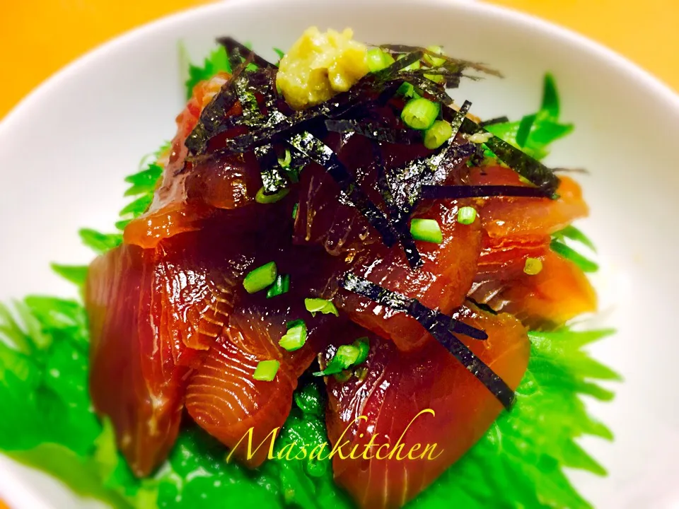 Snapdishの料理写真:Seasoned tuna bowl|Masakiさん