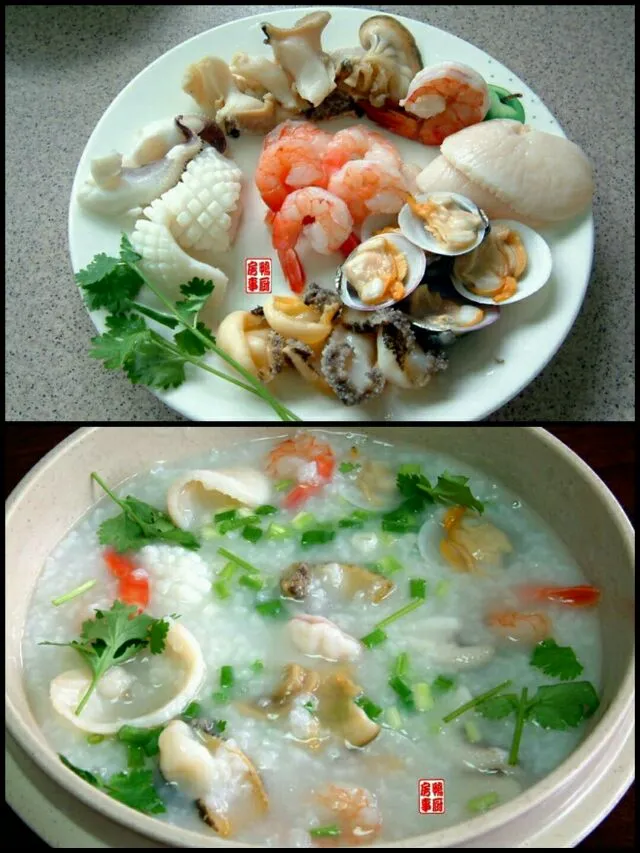 seafood congee - 海鲜粥|steven z.y.さん