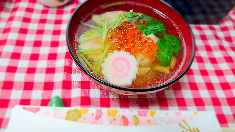 お雑煮|こむぎさん