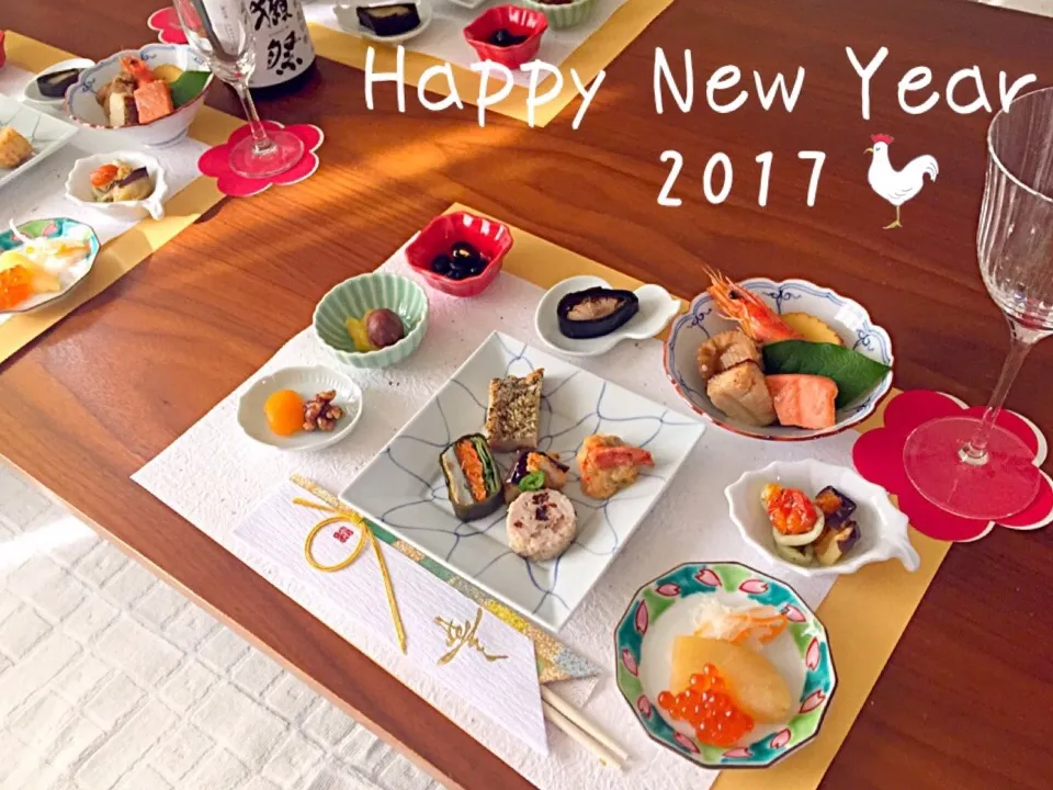 明けましておめでとうございます＊新年の食卓|Akiさん