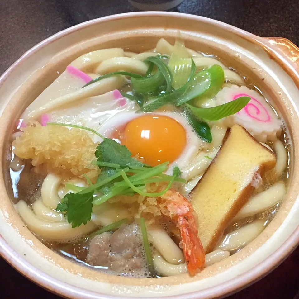 鍋焼きうどん*\(^o^)/*|すかラインさん