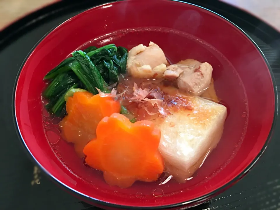 あけましておめでとうございます。
わが家のお雑煮🎍|mashaさん