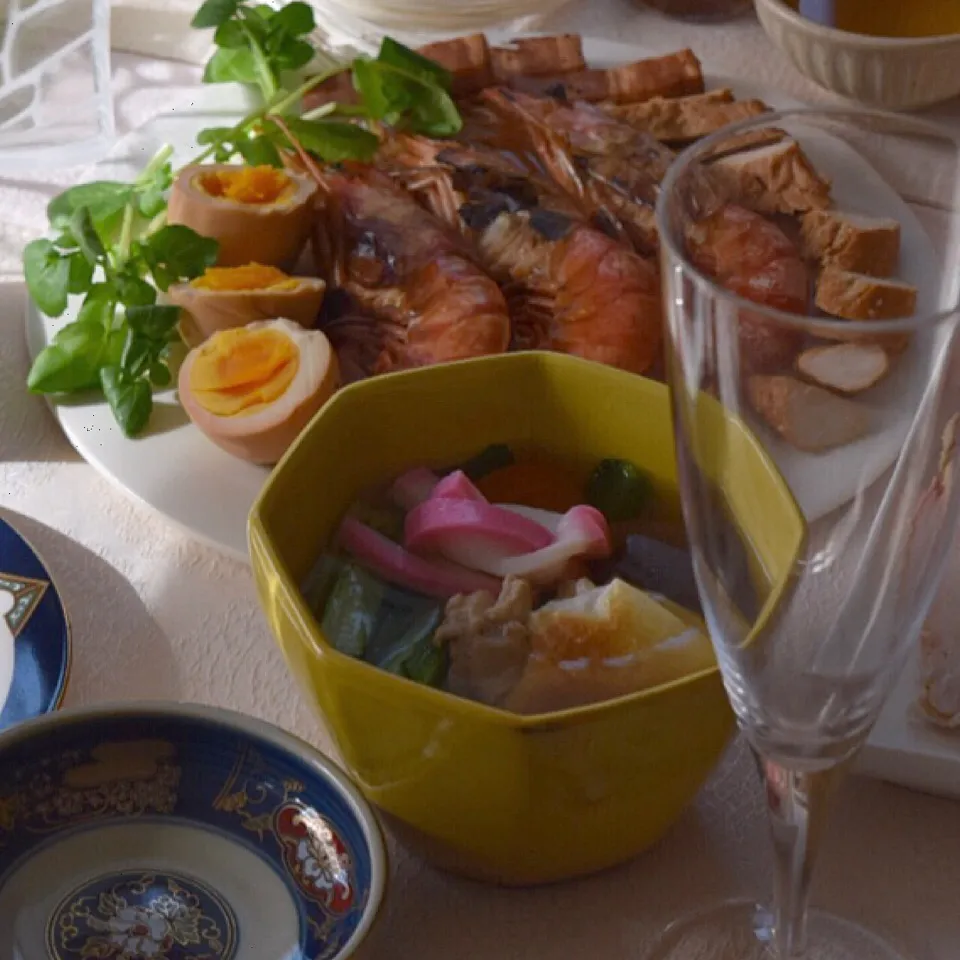 お雑煮 鶏肉と白だしのあっさり雑煮|Naoさん