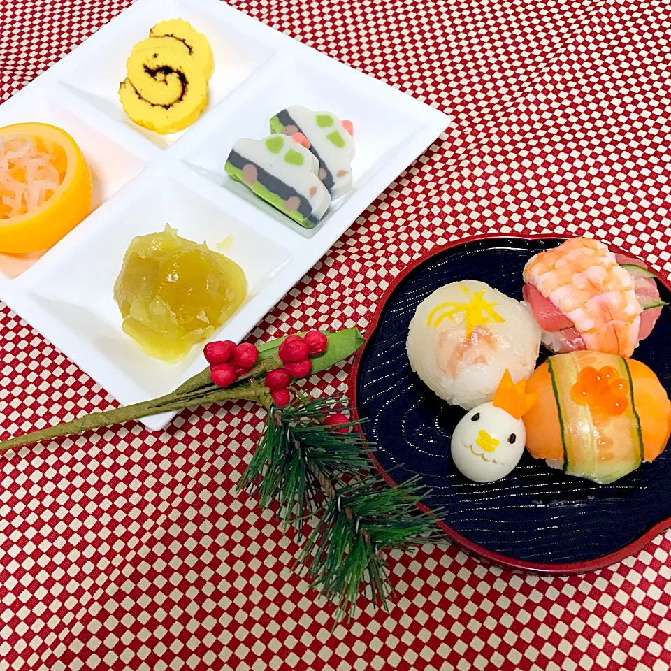 Snapdishの料理写真:２歳の息子のためのお正月料理🎍|ベッティーさん