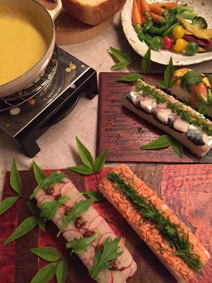 おせちとカニ三昧🦀の後は、|麦チョコさん