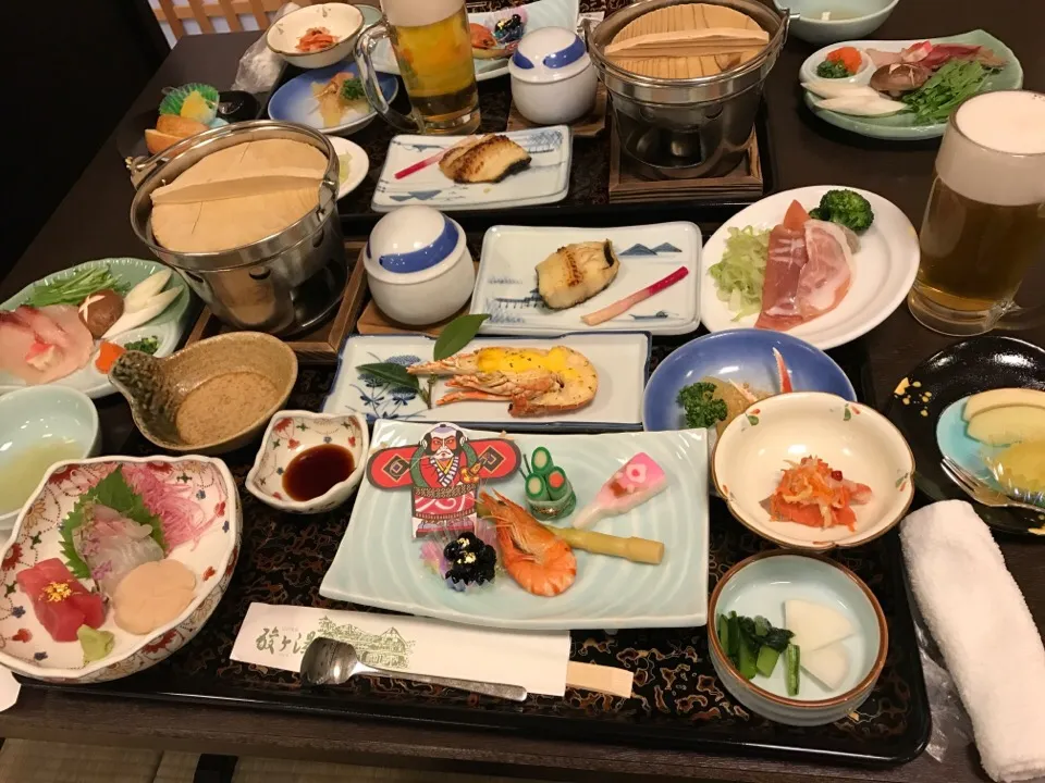 Snapdishの料理写真:【青森湯巡り中】
酸ヶ湯温泉（元旦/夕飯)|hiroさん