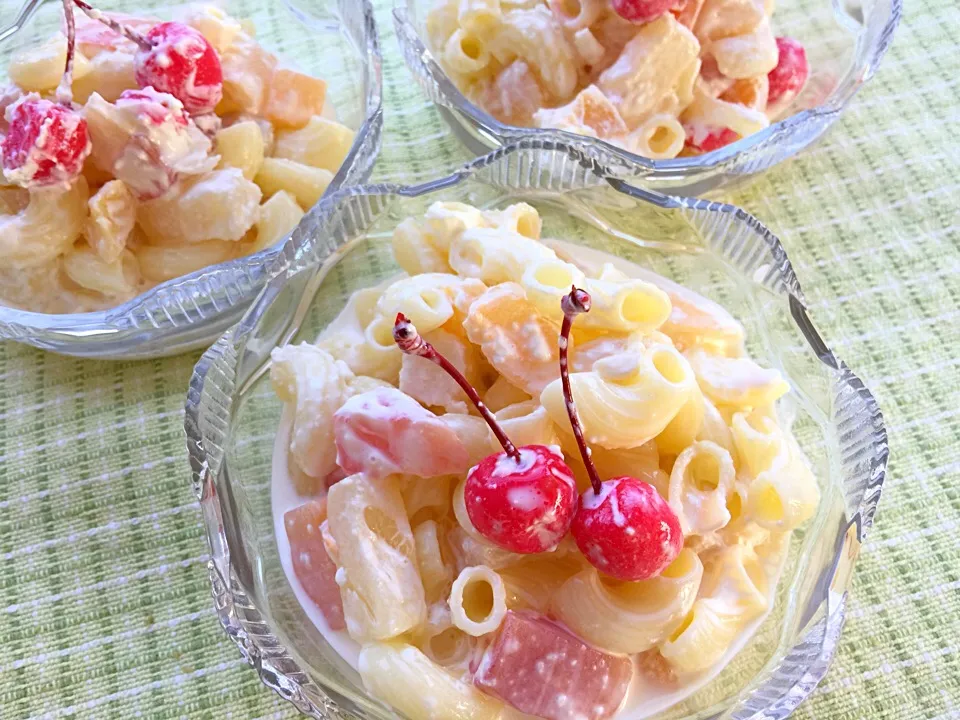 Macaroni Fruits Salad|Tito Jickain Recososa Jrさん