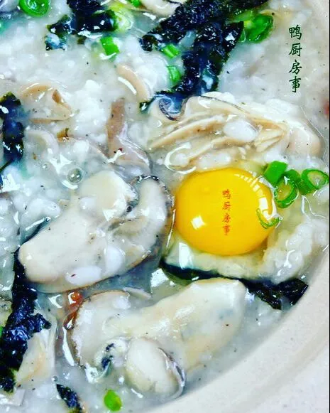 congee with oysters|steven z.y.さん