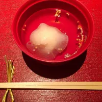 Snapdishの料理写真:蟹しんじょのお吸い物|ふぅさん