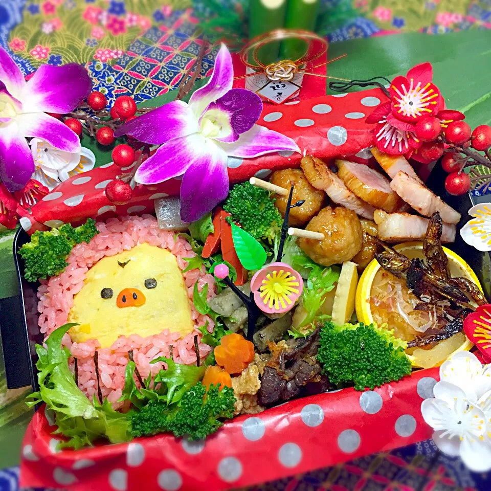 キイロイトリだるま弁当🍱|せいこさん