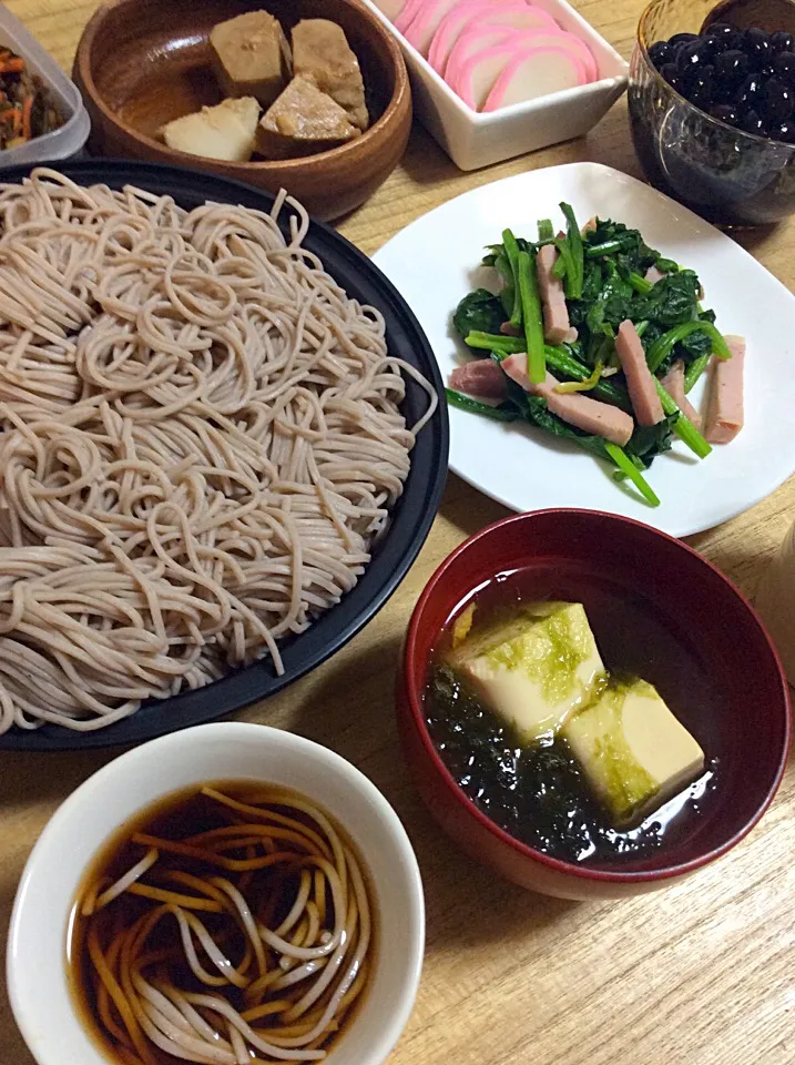 今日は冷たいお蕎麦〜(^^)|みなみさん