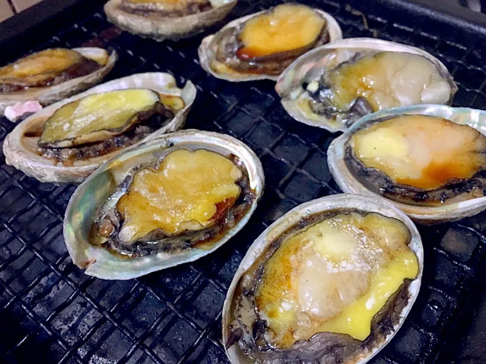 アワビのバター醤油焼き|パオパオあつこさん