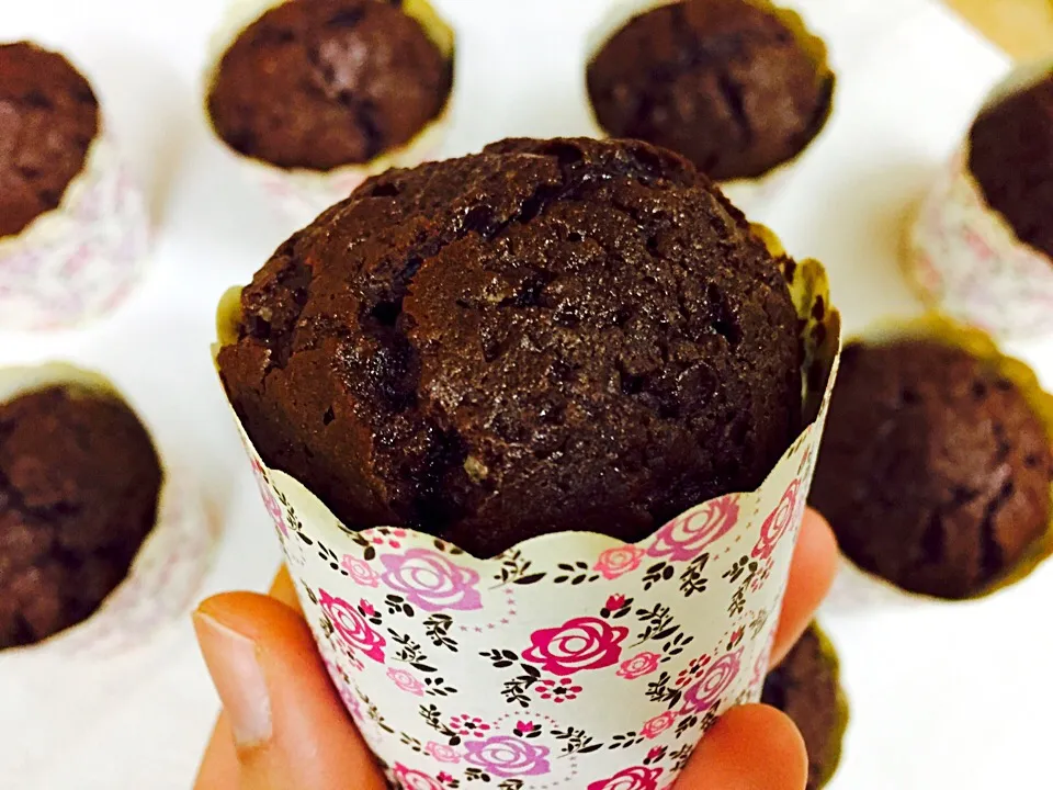 Chocolate cupcake|Fatima Sameena Sharifさん