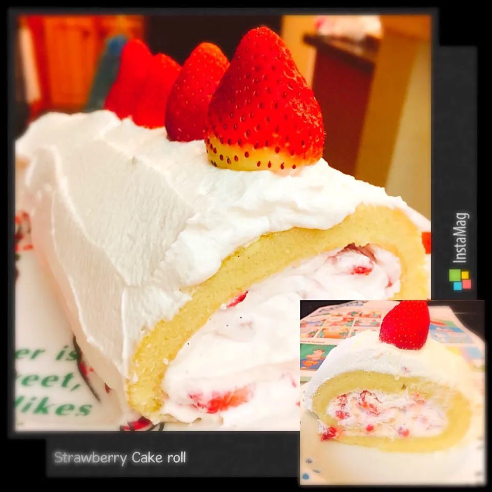 🍓✨Strawberry Cake roll✨
ストロベリー ロールケーキ|🌸Emery Mさん