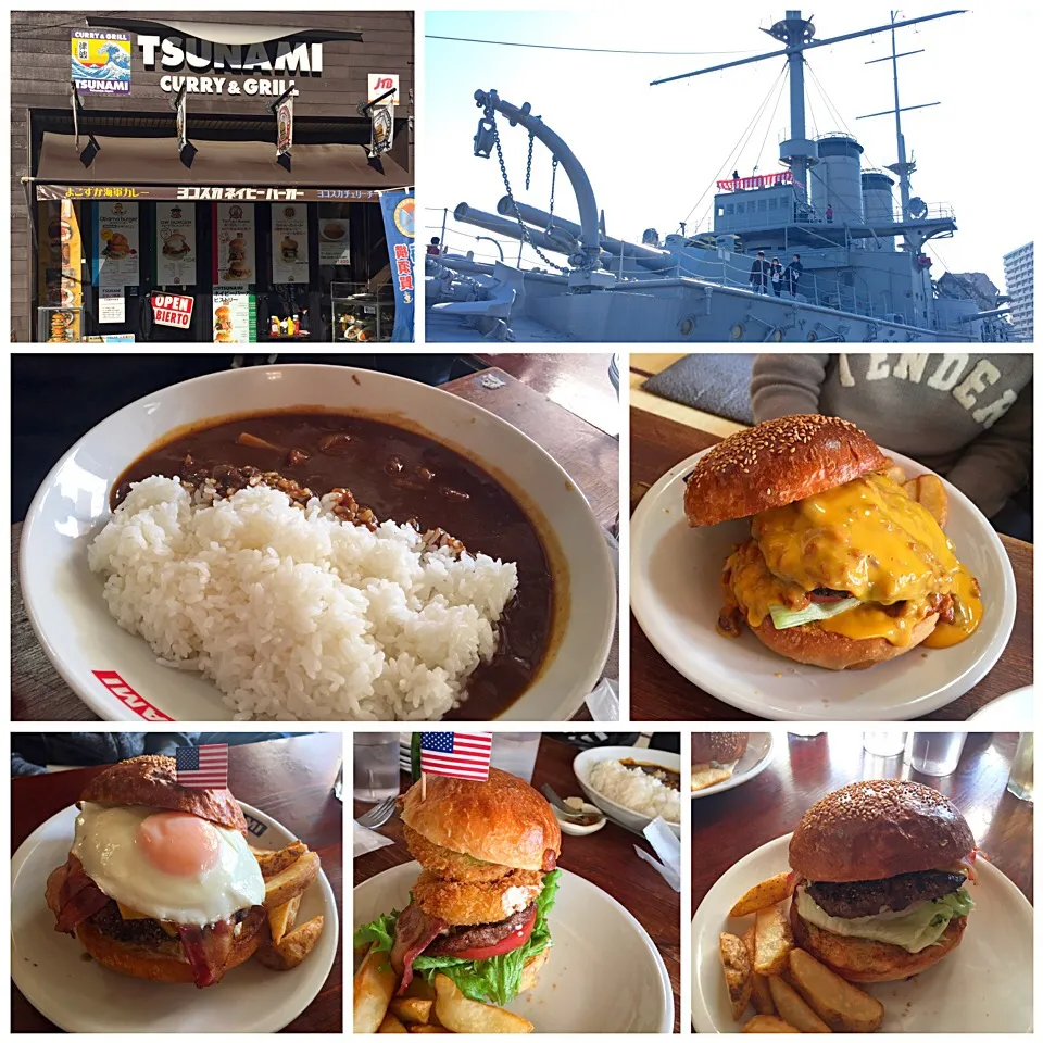 Yokosuka Navy Burger & Curry@横須賀Tsunami|juneshunさん