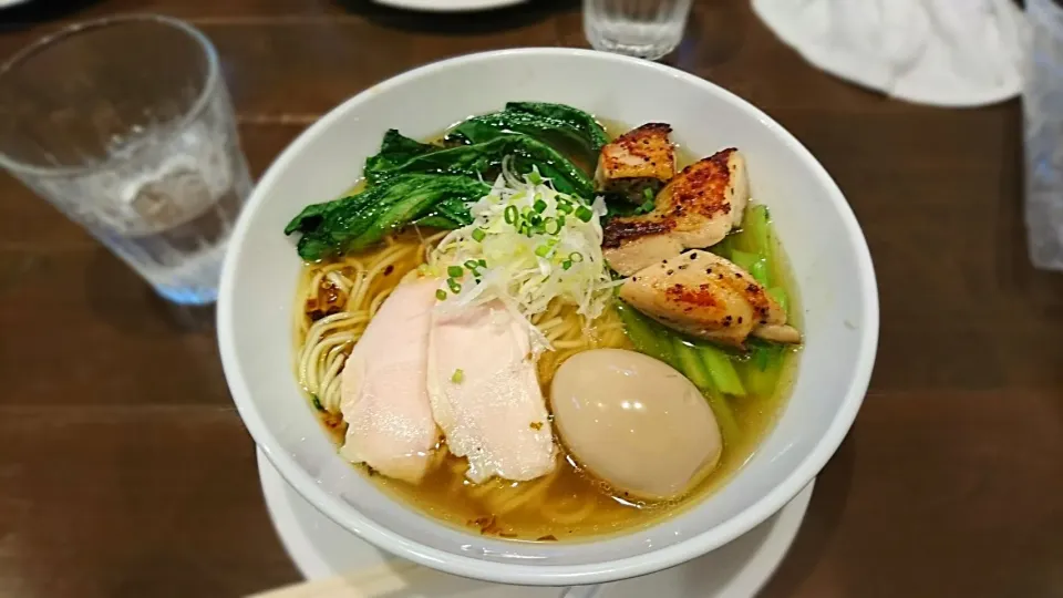 麺屋奥右衛門 丸鶏スープ鶏塩麺|ミナミ ヒロヤさん