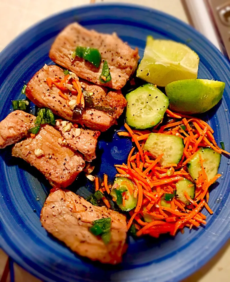 Grilled lemongrass pork tenderloin|Jason Rassetさん