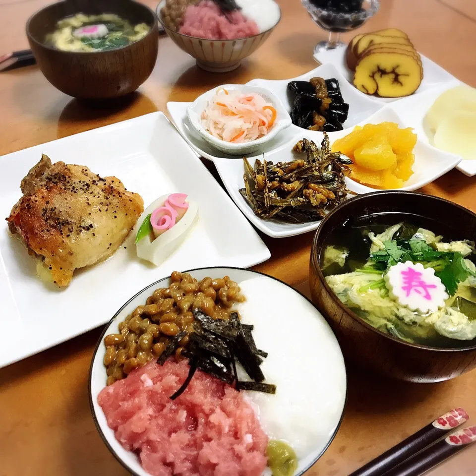 三色丼|さくらんぼ🍒さん