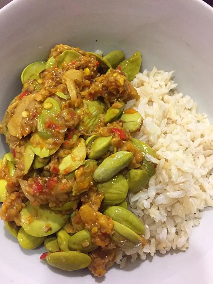 stir-fried chilli stinky beans ❤❤❤❤|Cloudy Gさん