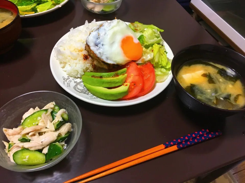 Snapdishの料理写真:ハンバーグ丼|さのさん