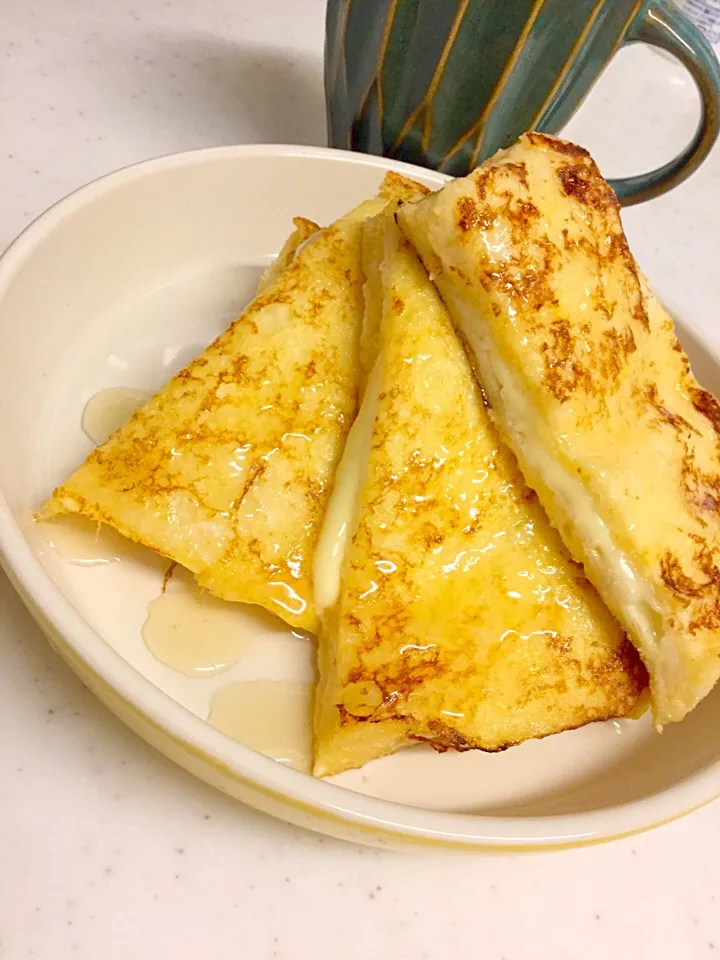 チーズ入りフレンチトースト🧀|渥美彩乃さん