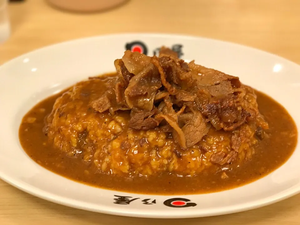 豚バラ生姜焼きカレー|マハロ菊池さん